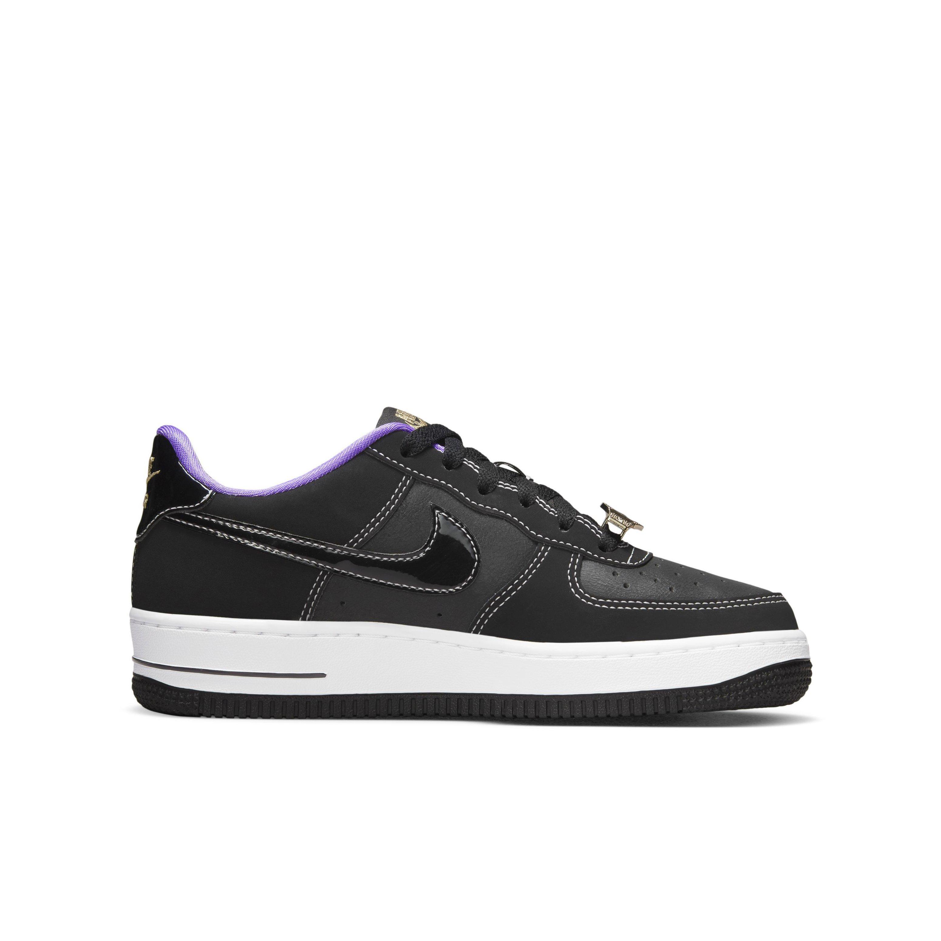 Air force 1 lv8 black outlet white